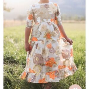 Dainty Jewells Time to bloom girls dress
